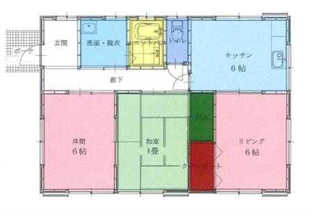 上大隈　間取り